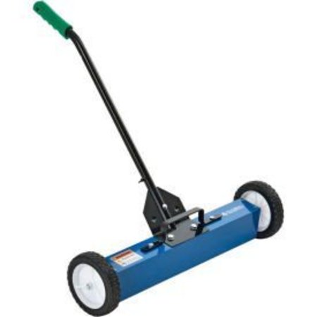 GLOBAL EQUIPMENT Global Industrial„¢ Magnetic Floor Sweeper, 24" Cleaning Width 112124